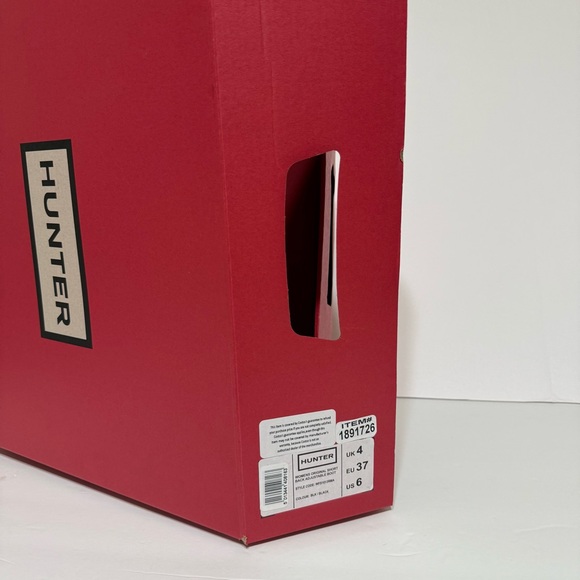 HUNTER Original Short Adjustable Rain Boot - Women's 6 NWT - Picture 2 of 3